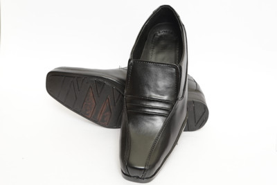 50% OFF on Roony Fr-1-Blk Slip On Shoes For Men(Black)