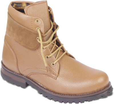 

TEN Stylish And Elegant Boots For Men(Tan)