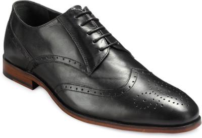 

Teakwood Derby For Men(Black