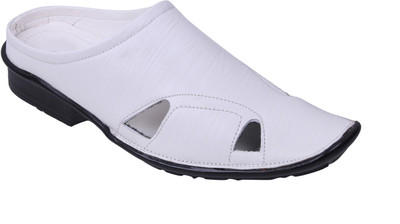 

SanMega Corporate Casuals For Men(White