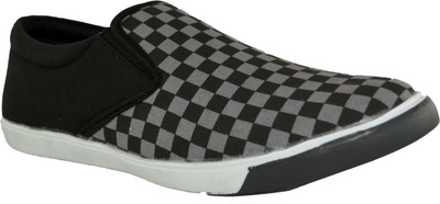 

LeCobbs Canvas Shoes For Men(Black, Grey