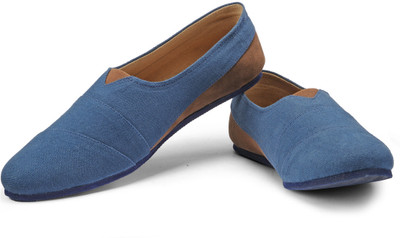 

FUNK Hoey Casual Shoes For Men(Blue, Beige)
