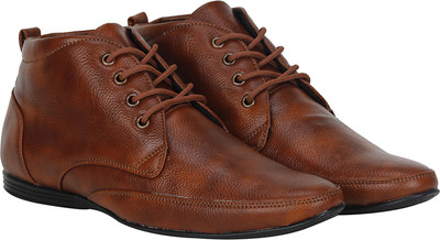 

Kraasa Lace Up Shoes For Men(Tan)