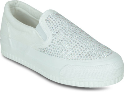 

Get Glamr Canvas Shoes For Women(White