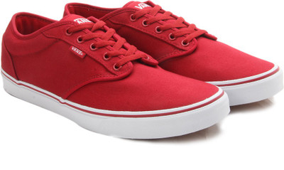 

Vans ATWOOD Men Sneakers For Men(Red, (canvas) red/white