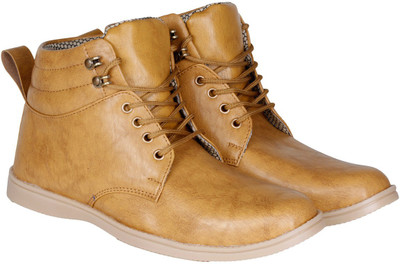 

Kraasa Hotstar Boots For Men(Tan, Cheeku