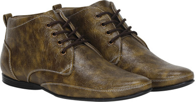 

Kraasa RockSolid Boots For Men(Khaki