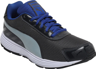 Puma Ridge IDP Running Shoes For Men(Black, Blue) available at flipkart for Rs.1409