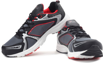 Fila Citrus Running Shoes For Men(Black, Grey, Blk;red