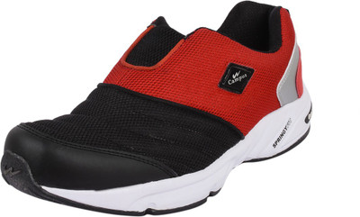 

Campus Montaya Running Shoes For Men(Black, Red)