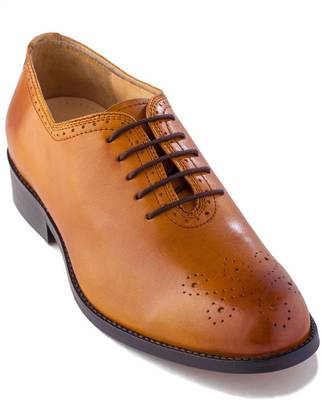 Walker Styleways Elite Single Cut Tan Leather Brogue Lace Up