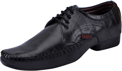 

FAUSTO Lace Up For Men(Black
