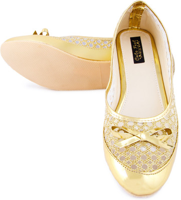 

CUTE FEET Bellies For Women(Gold