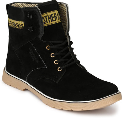

Menfolks Boots For Men(Black