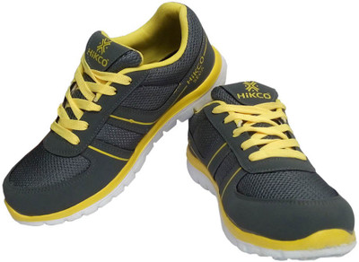 Hikco SEGA Running Shoes For Men(Grey, Yellow