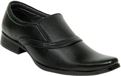 

Leather Chief Slip On For Men(Black