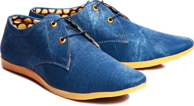 

Shoe Island Denim Casual Shoes For Men(Blue