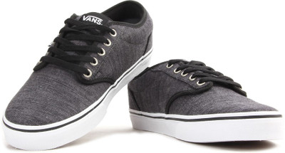 

Vans ATWOOD Men Sneakers For Men(Grey, (distress) black/white