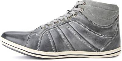 Lee Cooper Men Mid Ankle Canvas Sneakers