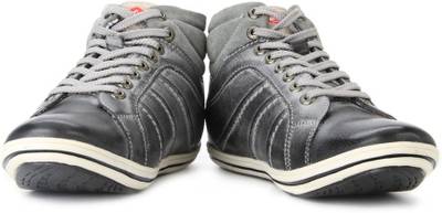 Lee Cooper Men Mid Ankle Canvas Sneakers