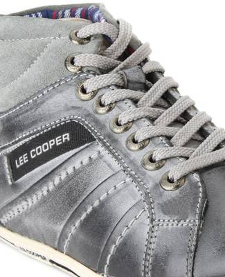 Lee Cooper Men Mid Ankle Canvas Sneakers