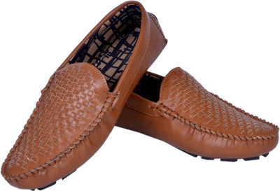 

Azzaro Black Lookah Loafers For Men(Beige