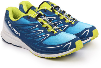 

Salomon SENSE MANTRA 3 GENT/BL/GE Trekking and Hiking Shoes For Men(Multicolor, Blue