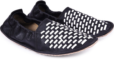 

Andrew Scott Men's Multicolor Synthetic Casuals For Men(Black, White