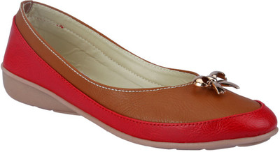 

Party Girl Casual Bellies For Women(Red, Beige