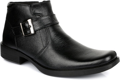 

Escaro Leather Slip On For Men(Black