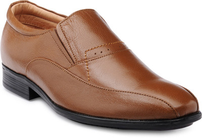 Teakwood Slip On Slip On For Men(Tan