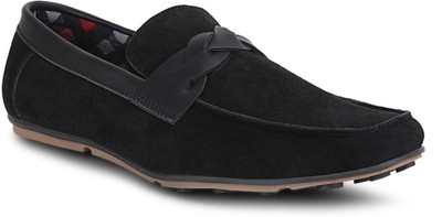 

Get Glamr Black Men's Loafers For Men(Black)