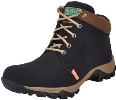 

FAUSTO Hiking and Trekking Boots For Men(Black