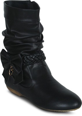 

Get Glamr Designer Juli Boots For Women(Black