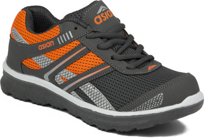 

Asian Running Shoes For Men(Grey, Orange
