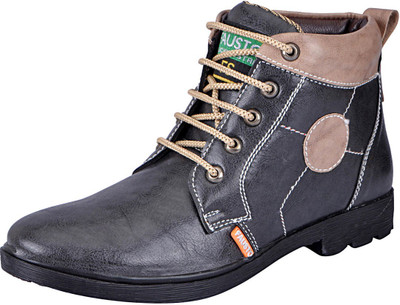 

FAUSTO Hiking and Trekking Boots For Men(Black