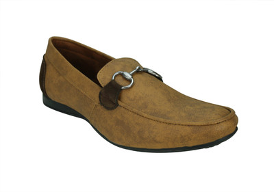 

Entice Loafers For Men(Tan), Tan step