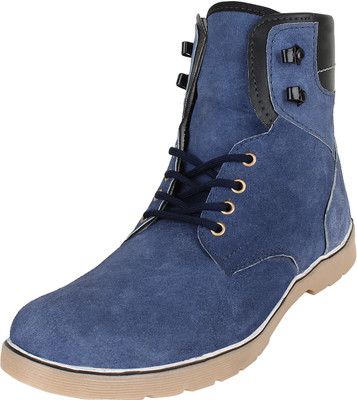 

BUWCH Buwch Casuals, Boots, Party Wear, Corporate Casuals For Men And Boys Blue Color Boots For Men(Blue