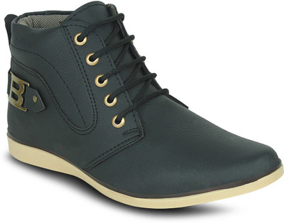 

Gisole Basic Boots Boots For Men(Black)