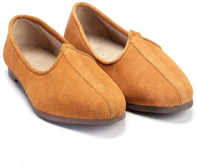 

Bare Skin Yellow Tan Jalsa For men Jutis For Men(Tan