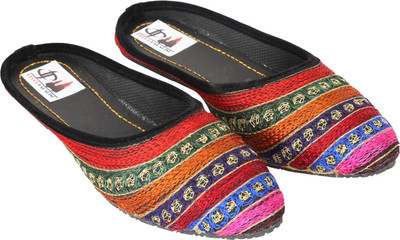 

Decot Paradise Jaipuri Flat Ethnic Footwear Jutis For Women(Multicolor
