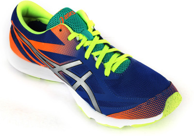 

Asics Gel-Hyper Speed 6 Men Running Shoes For Men(Multicolor, Blue/silver/flash orange
