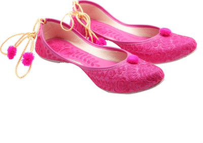 ROYAL COLLECTION Beautiful Jutis For Women(Pink)