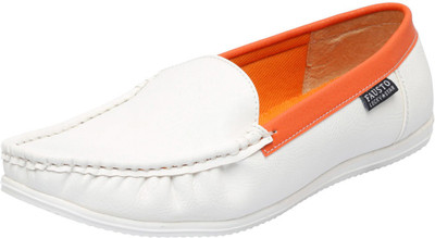 

FAUSTO Stylish Loafers For Men(White