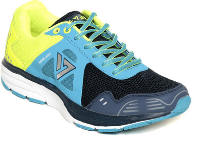 

Seven Zeus Patriot Blue Nautical Blue Lime Punch Running Shoes For Men(Multicolor)