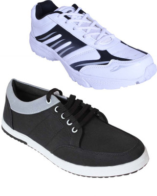 

Smith Soul Casuals For Men(Black, White)