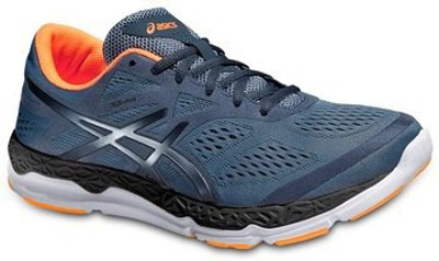 

Asics 33-FA Running Shoes For Men(Multicolor, Blue mirage/dark slate/hot orange