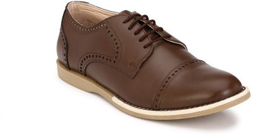 

ZebX Lace Up For Men(Brown