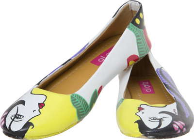 

Al Artz Hand Painted Shoes Funky Casual Ballerina For Women(Multicolor, Multicolor003
