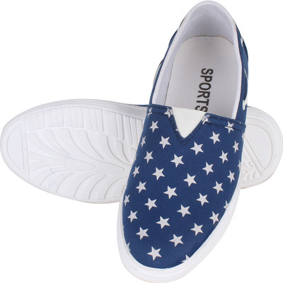 

Nexq Blue Walking Shoes For Men(Blue)